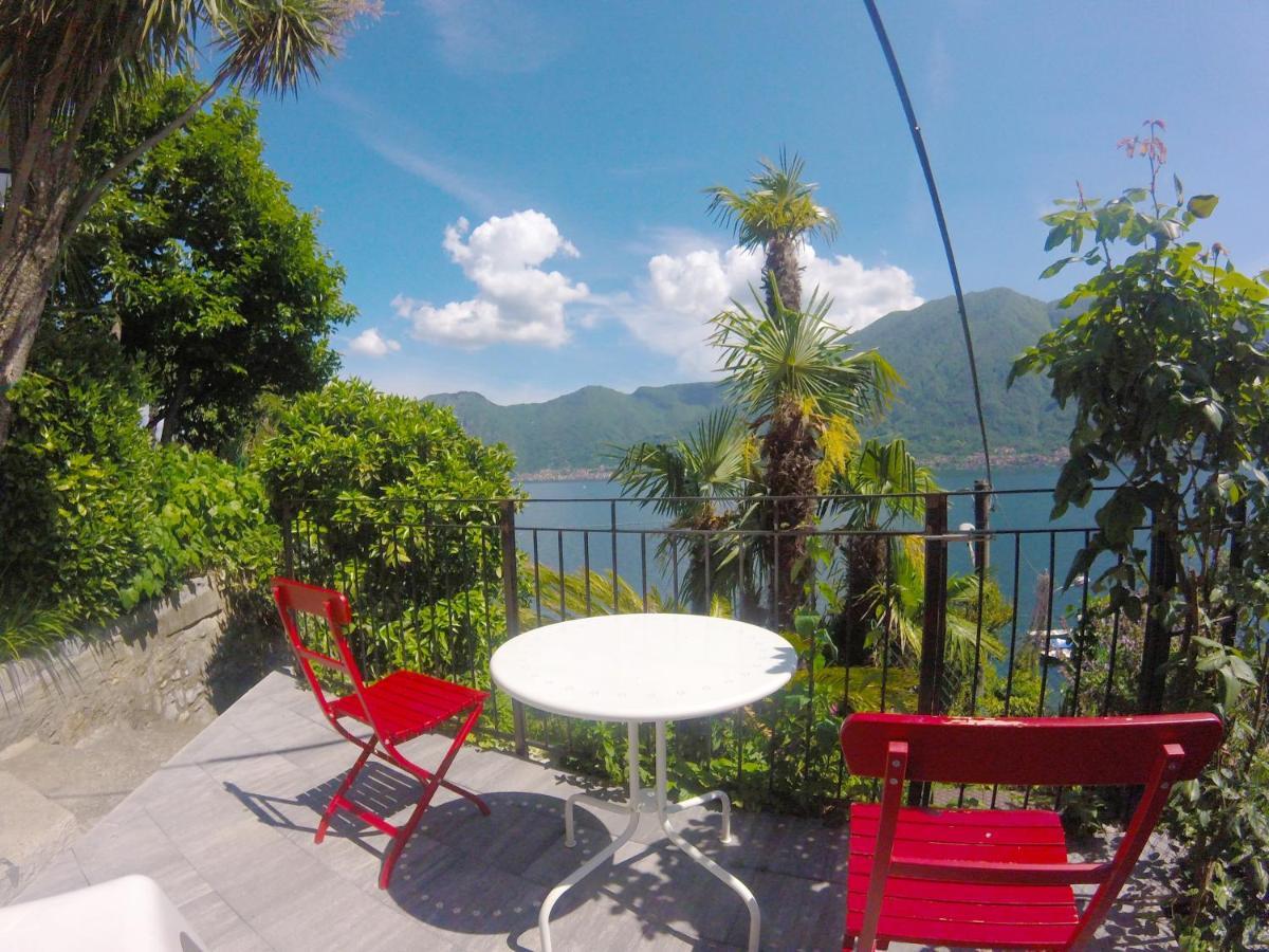 Apartment The Palm With Garden Sala Comacina Ngoại thất bức ảnh