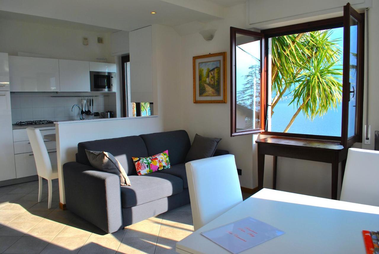 Apartment The Palm With Garden Sala Comacina Ngoại thất bức ảnh