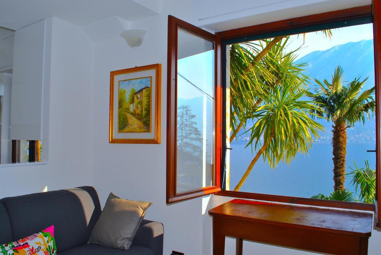 Apartment The Palm With Garden Sala Comacina Ngoại thất bức ảnh