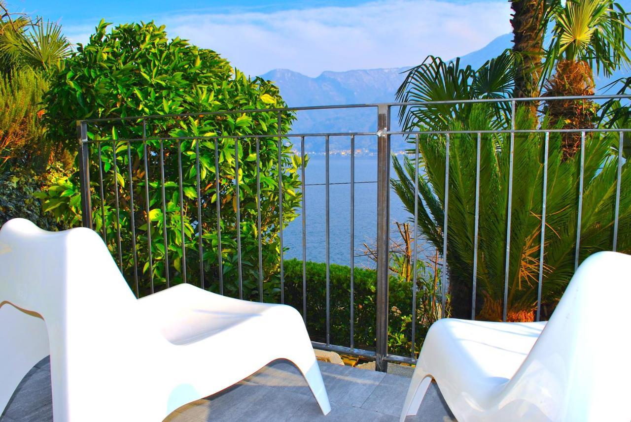 Apartment The Palm With Garden Sala Comacina Ngoại thất bức ảnh